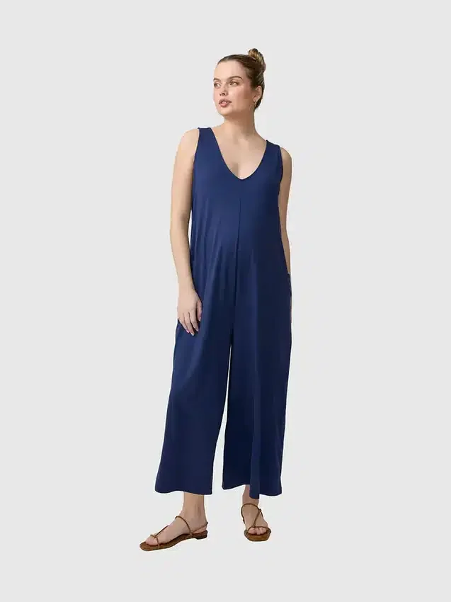 Ingrid og Isabel Lisbon – Jumpsuit med vide ben og uten ermer for mammaklær