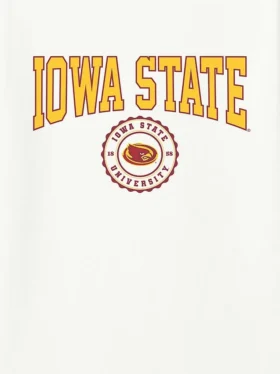 Iowa State University Collegiate Seal mørk grafisk T-skjorte