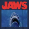 Jaws-T-skjorte med hai-motiv for barn