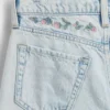 Jeans for barn med lav midje, bred benvidde