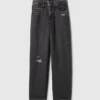 Jeans for barn med lav midje, bred benvidde