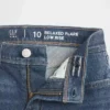 Jeans for barn med lav midje og avslappet utsvunget ben