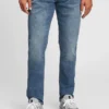 Jeans med atletisk, avsmalnende passform