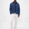 Jeans med avslappet, rett passform