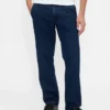 Jeans med avslappet, rett passform