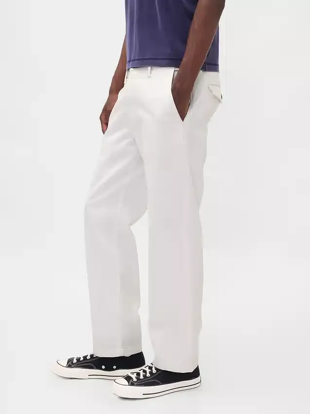 Jeans med avslappet, rett passform