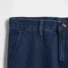 Jeans med avslappet, rett passform