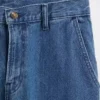Jeans med avslappet, rett passform