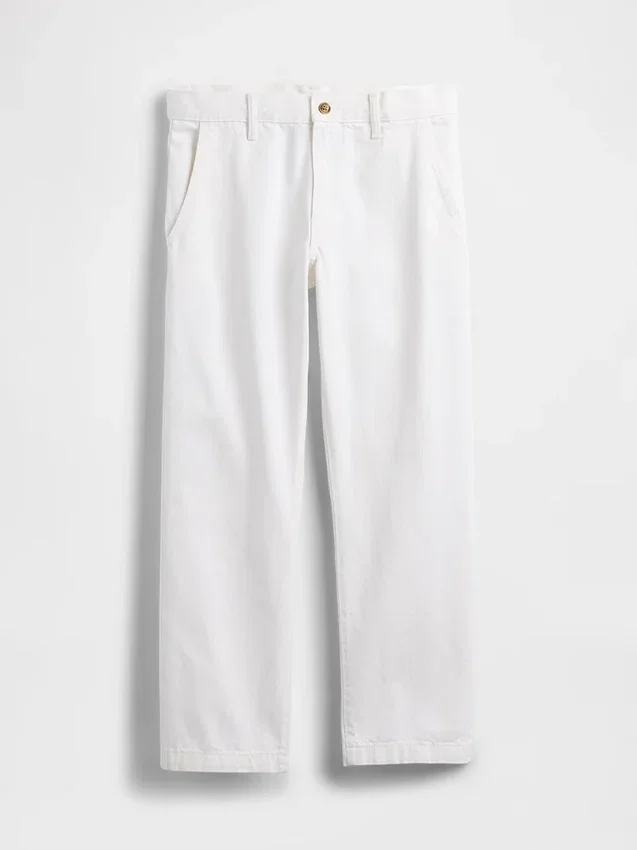 Jeans med avslappet, rett passform