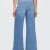 Jeans med ekstra høy midje og vid benbredde