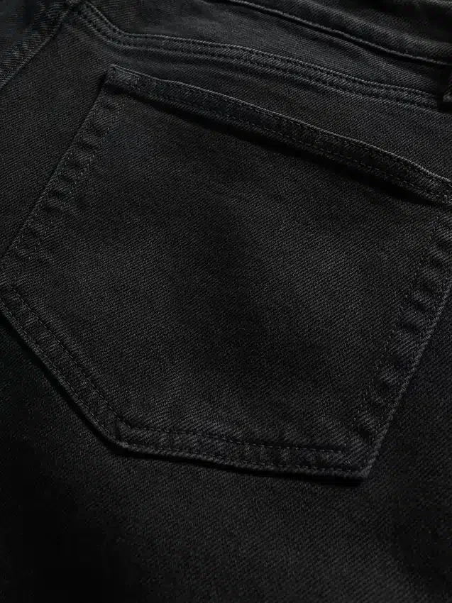 Jeans med ekstra høy midje og vid benbredde