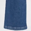 Jeans med ekstra høy midje og vid benbredde