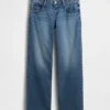 Jeans med ekstra lav midje i 90-tallsstil