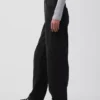 Jeans med høy midje og bred benform
