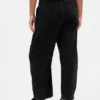 Jeans med høy midje og bred benform