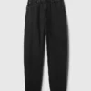 Jeans med høy midje og bred benform