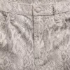 Jeans med høy midje og slangemønster