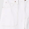 Jeans med høy midje og tønneformet snitt