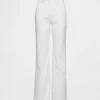 Jeans med høy midje og utvidet ben i 70-tallsstil