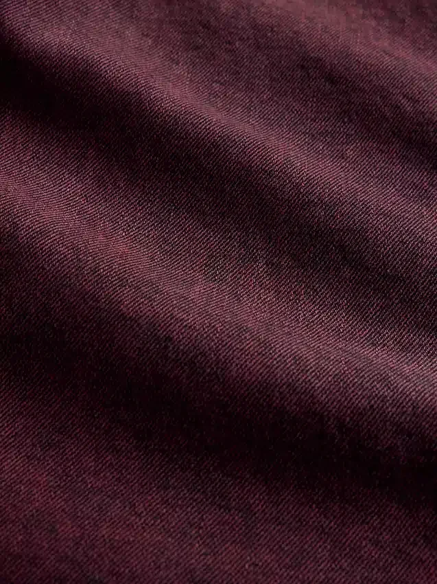 Jeans med høy midje og vid benbredde