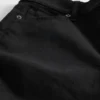 Jeans med høy midje og vid benvidde