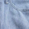 Jeans med høy midje, ultramyk denim og striper