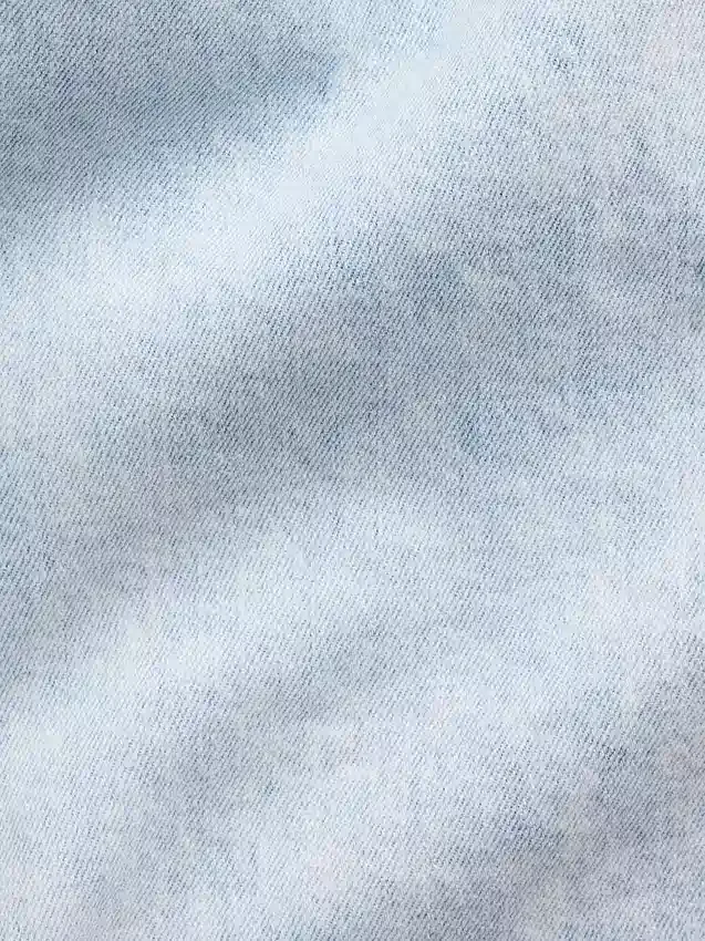 Jeans med høy midje, vid benvidde og ankelengde