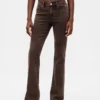Jeans med lav midje, lange og smale