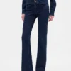 Jeans med lav midje, lange og smale