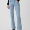 Jeans med lav midje, lange og smale