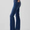 Jeans med lav midje, lange og smale