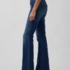 Jeans med lav midje, lange og smale