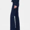Jeans med lav midje, lange og smale