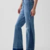 Jeans med lav midje, lange og smale