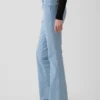 Jeans med lav midje, lange og smale