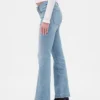Jeans med lav midje, lange og smale