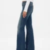 Jeans med lav midje, lange og smale