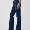 Jeans med lav midje, lange og smale