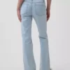 Jeans med lav midje, lange og smale