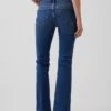 Jeans med lav midje, lange og smale