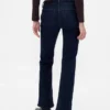 Jeans med lav midje, lange og smale