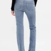 Jeans med lav midje, lange og smale