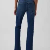 Jeans med lav midje, lange og smale