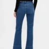 Jeans med lav midje, lange og smale