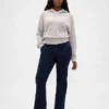 Jeans med lav midje, lange og smale