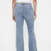 Jeans med lav midje, lange og smale