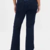 Jeans med lav midje, lange og smale