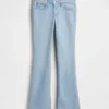 Jeans med lav midje, lange og smale