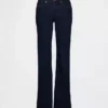 Jeans med lav midje, lange og smale