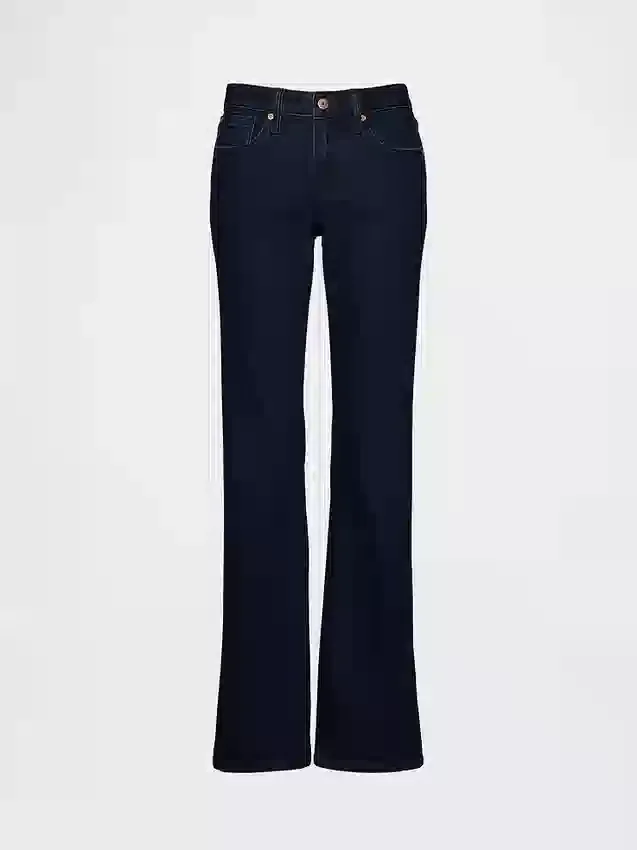 Jeans med lav midje, lange og smale